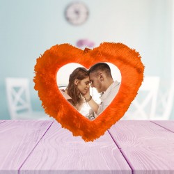 Heart Pillow With Photo