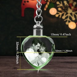 Personalised Keychain / LED Photo Keychain