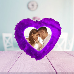 Heart Pillow With Photo