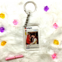instagram keychain / Acrylic Keychain