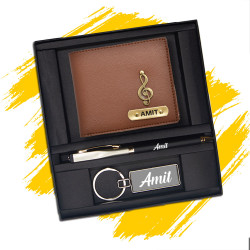Wallet Pen Keychain Combo / Gift Combo For Men