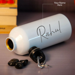 Personalised Water Bottle With Name / Bottle With Name