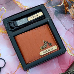 Wallet keychain combo